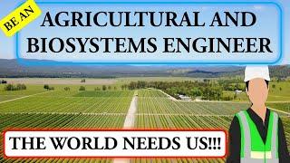 WHAT IS AGRICULTURAL AND BIOSYSTEMS ENGINEERING | WHY CHOOSE THIS CAREER? (Philippines Courtesy)