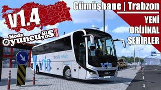 Yeni Orijinal Şehirler Geldi !! Gümüşhane / Trabzon | Ets 2 Türkiye Haritası 1.51 !!