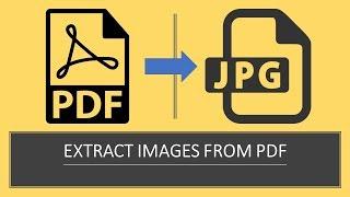 How To Extract Images from PDF in BULK