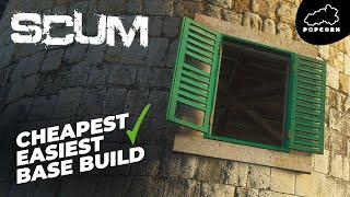 ULTRA CHEAP EASY UPGRADEABLE BASE BUILDING EVER IN SCUM #SCUM