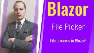 How to use file picker (InputFile) in Blazor .net 5