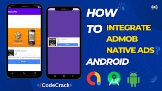 Integrating AdMob Native Ads in Android Studio | Step-by-Step Tutorial 2024