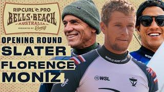 Kelly Slater, John John Florence, Seth Moniz | Rip Curl Pro Bells Beach 2024 - Opening Round