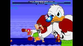 MUGEN Request: Ken & Kazuya Mishima Vs Punky Skunk & Donald Duck