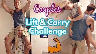 Couples Lift and Carry Challenge!! *Husband vs Wife*
