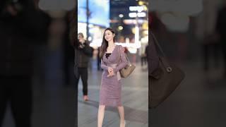 China Street Fashion | ep 124 #shorts #walking #chinafashion #tiktokchina