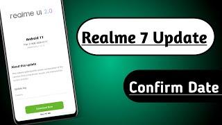  Realme UI 2.0 ~ Realme 7 Android 11 Update ~ Realme 7 Realme UI 2.0 Update ~ Realme 7 Update 