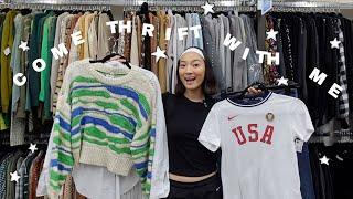 ULTIMATE FALL THRIFT WITH ME!  + STYLED TRY ON HAUL, I SPENT $200, MY BEST THRIFT RUN