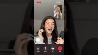 Charli D'Amelio farts on FaceTime #shorts #charlidamelio #viral