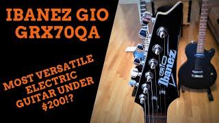 Ibanez GIO GRX70QA Sound Demo (no talking)