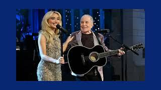 [Audio] Paul Simon and Sabrina Carpenter - Homeward Bound [Live SNL50]