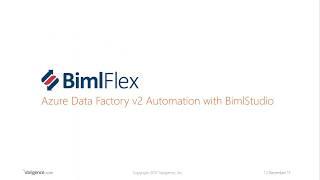 Azure Data Factory v2 Automation with BimlStudio