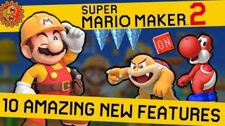 10 AMAZING NEW Features in Super Mario Maker 2