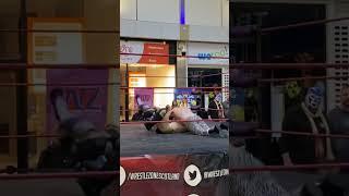 Connor Molloy rKo. vs Ronan King and Zach Dynamite - WrestleZone Trinity Centre Takeover