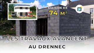 Les travaux avancent au Drennec - Maçonnerie - Perco Constructions