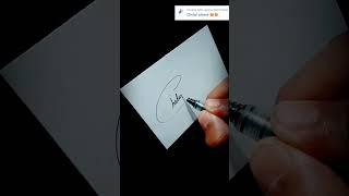 c letter Chetan Sing ️️#signature#calligraphy#handwriting#short#shortvideo#viral#ytshorts#mrajsk