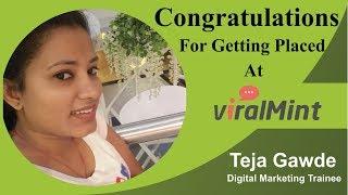 Digital Trainee Review: Teja Gawde Success Story!