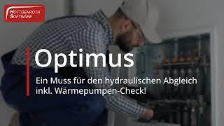 Optimus - ein Muss für den hydraulischen Abgleich inkl. Wärmepumpen-Check!