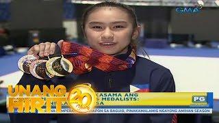 SEA Games Rhythmic Gymnastics gold medalist Daniela Dela Pisa, ibinida ang kanyang talento!