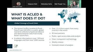 HDX Dataset Deep Dive with the Armed Conflict Location & Event Data Project (ACLED)