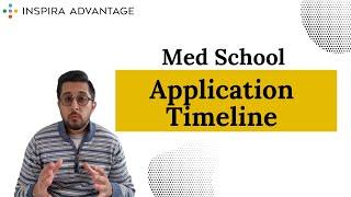 The BEST Medical School Application Timeline For YOU