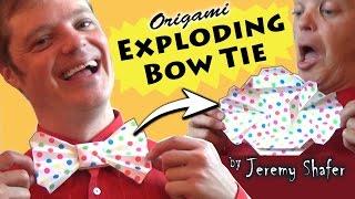 Origami Exploding Bow Tie