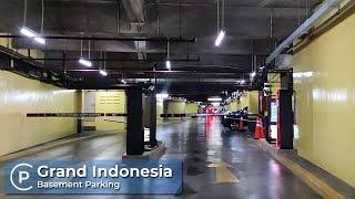 Tempat Parkir Basement Grand Indonesia (Update) - Carpark of Indonesia