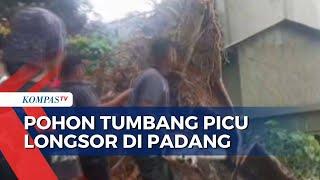 Imbas Cuaca Ekstrem, Longsor Melanda 2 Titik Kawasan Kota Padang