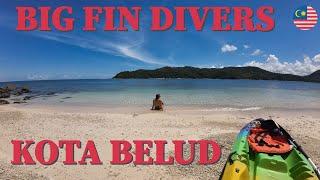 Big Fin Divers, Kota Belud, Sabah, Borneo. A beautiful spot for a break - not just for divers!