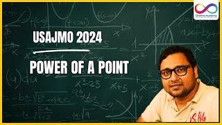 Power of Point in USAJMO 2024 Problem 1 | Math Olympiad Geometry | Dr. Ashani Dasgupta