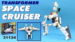 Tutorial: Let's build Transformer Space cruiser  from LEGO Creator 31134: Space shuttle