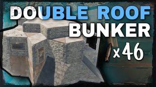 NEW DOUBLE TRIANGLE ROOF BUNKER BASE DESIGN 2020 | Rust Base Build