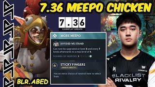 Abed MEEPO 7.36 MIDLANE NEW PATCH UPDATE FEAT NEW BLACKLIST Carry NATSUMI Dota 2