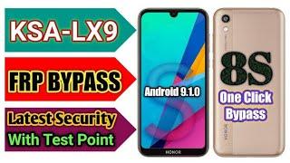 How To Unlock Google Account Honor 8s Ksa-Lx9 FRP Bypass DONE Latest Security 2022 100% tested