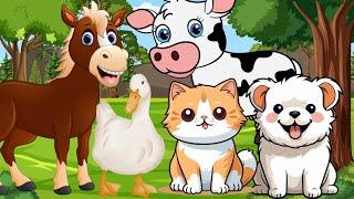 Animal sound song|guess the animal sounds|nursery rhymes for kids@Inkblisstv