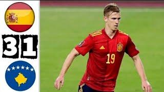 Spain vs Kosovo world cup Qualifying || European WCQ