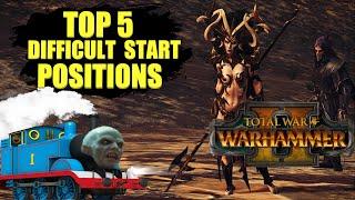 Top 5 Total War: Warhammer 2 Difficult Starting Positions