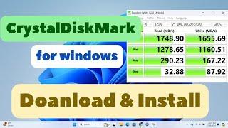 How to Download and Install CrystalDiskMark in Windows | Geek Help