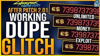 Cyberpunk 2077: AFTER PATCH 2.01 WORKING DUPE GLTICH - Unlimited Money Farm After Update 2.01