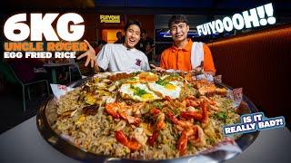 6 kg (13 Pfund) Uncle Roger Egg Fried Rice Challenge mit @mrnigelng! | RM700 Der teuerste gebrate...