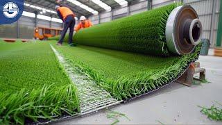 How Artificial Grass is Made: From Factory to Field!