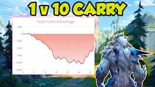 League Of Legends Volibear Jungle 1v10 Carry