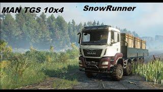 MAN TGS 480 10x4 mod for SnowRunner