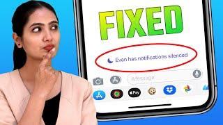 Notifications Silenced Message on iPhone / iOS 15 [Fixed]