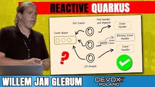 Reactive Quarkus: Building Reactive Applications with Java • Willem Jan Glerum • Devoxx Poland 2022