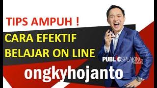 Cara Efektif Belajar Online