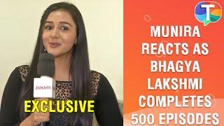 Munira Kudrati aka Shalu REACTS as Bhagya Lakshmi completes 500 episodes | Exclusive