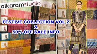 Alkaram Studio Festive Vol 2 Collection 2021 || Alkaram New Eid Arrivals || 20th June 2021