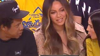 Beyonce's Reaction to a Woman Talking to JAY-Z Is a Must-See