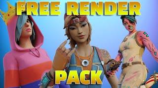 BEST FREE Fortnite Render Pack | 100+ Renders (GOOGLE DRIVE)